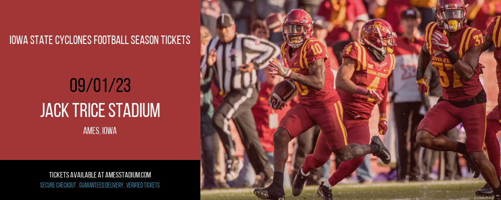 Iowa State Cyclones Football Season Tickets at Jack Trice Stadium